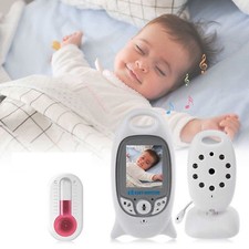 VIDEO BABY MONITOR AUDIO WIRELESS SENZA FILI COLORI LCD LED CONTROLLO NEONATO
