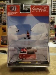 M2 Machines Holiday Coca-Cola 1960 VW Single Cab Truck 2022 ๐ฅ๐ฅ๐ฅ - Picture 1 of 4