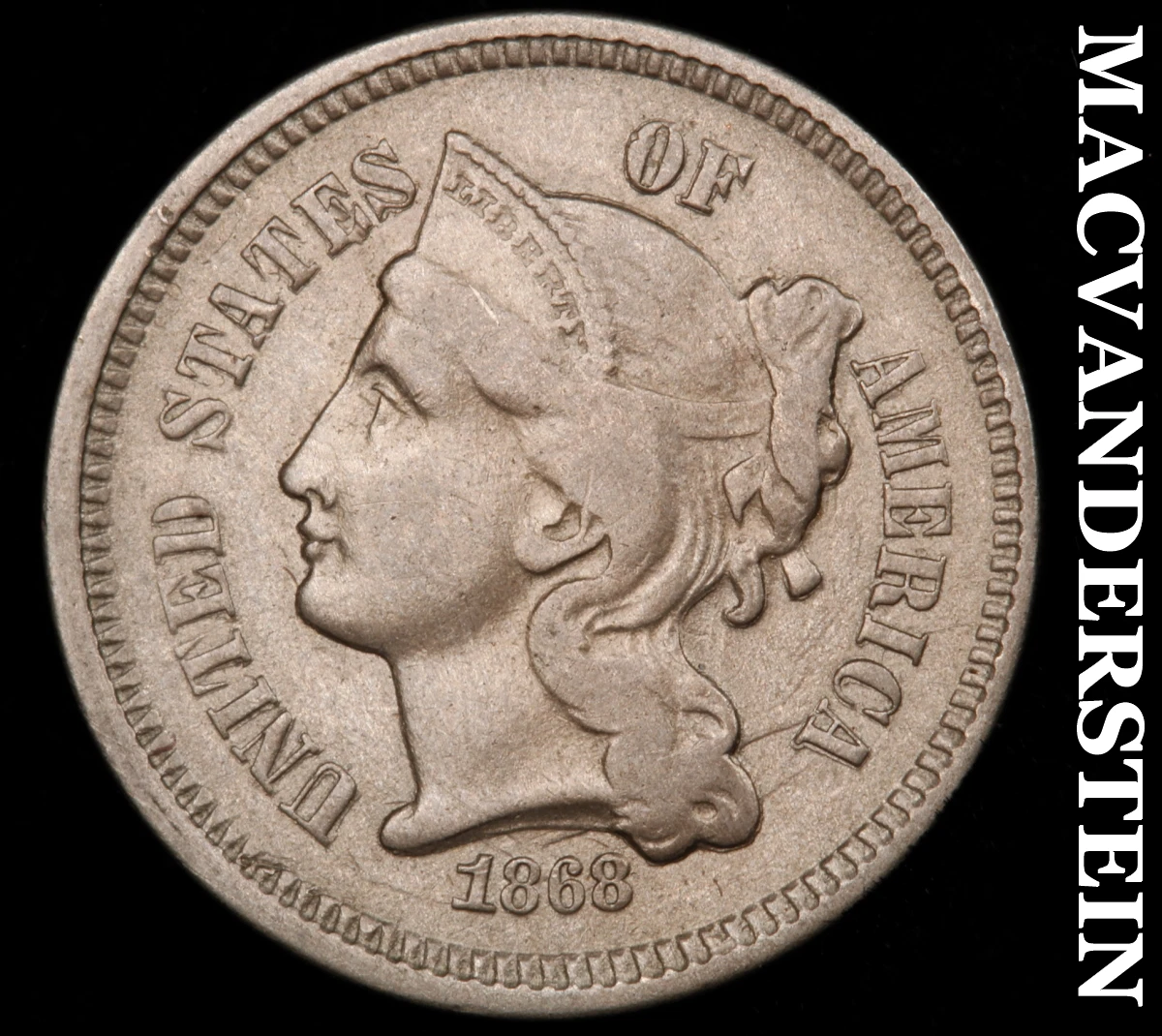 1868 Year US Three Cent Nickels for sale | eBay