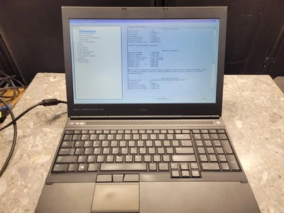 Laptop Dell Precision M4700 i7-3840QM 2,80 GHz 16 GB de RAM sin disco duro BATET incorrecto Foto 1 de 4