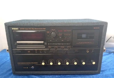 Teac AD-500 Portogram Series pro 5000 CD Player/Tape Deck. Rare, Vintage.  - Image 1 of 4