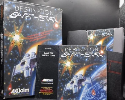 Destination Earthstar (Nintendo NES) [CIB] - Worn Box, Cart Excellent - Image 1 of 4