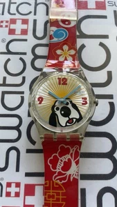 Swatch Gou Lai Fu GE178 2006 estándar caballeros 34 mm año nuevo chino - Imagen 1 de 6