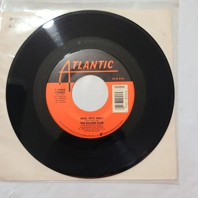 Escape Club ~ Wild Wild West/ We Can Run ~ Atlantic 45 RPM  Record - Image 1 of 4