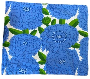 Crate & Barrel Marimekko Primavera Blue Cotton STANDARD Pillow Sham Set 2pc - Picture 1 of 10