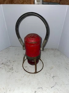 Vintage Red Star Headlight & Lantern With Red Glass, Railroads Made In USA - Picture 1 of 3