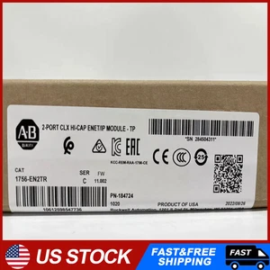 New Factory Sealed Allen Bradley 1756-EN2TR SER C ControlLogix PLC Module - Picture 1 of 3