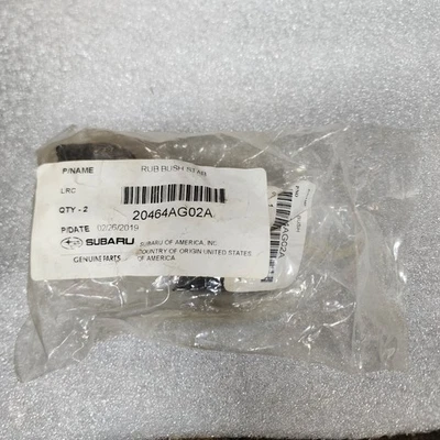 JUEGO DE BUJES ESTABILIZADORES TRASEROS ORIGINALES SUBARU LEGACY/OUTBACK 2005-2009 20464AG02A Foto 1 de 2