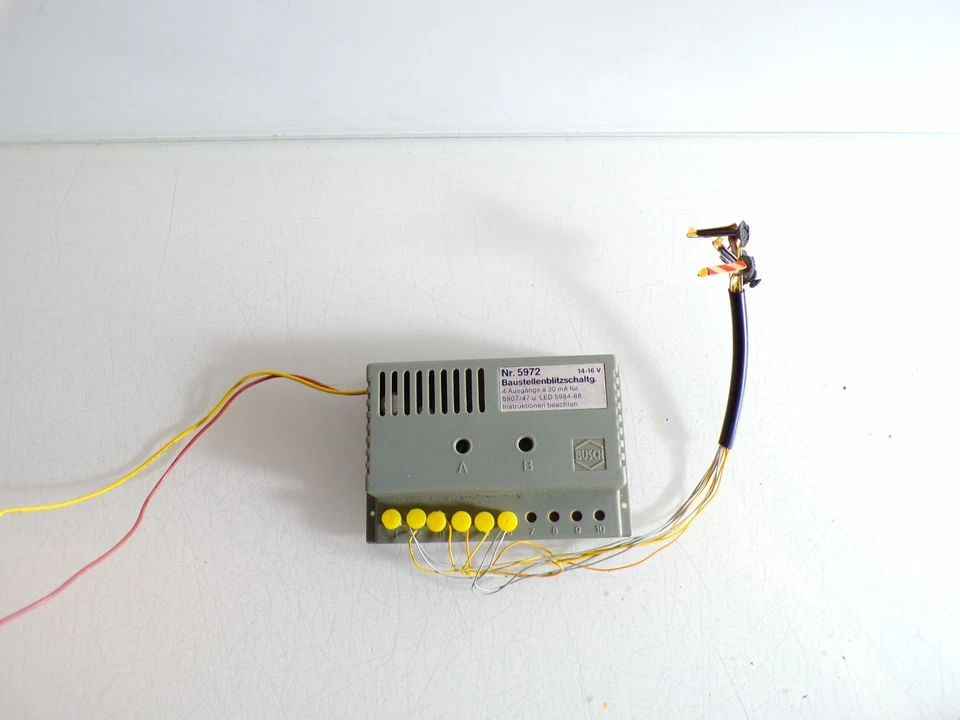 Busch 5972 Baustellenblitzschaltung siehe Foto PK2183 o. - Bild 1 von 1