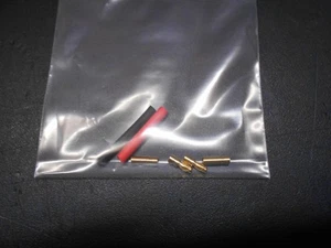 2.5mm Gold plated Bullet Banana Plug Connector Male/Female 2 x Pairs - Picture 1 of 2