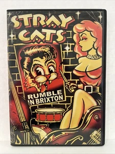STRAY CATS - RUMBLE IN BRIXTON - Rare W/Booklet / All Regions - Foto 1 di 4