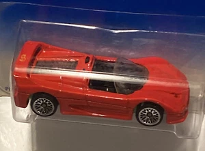 Hot Wheels 1996 First Edition Red Ferrari F50 Race Car Diecast Blister Pack BP - Picture 1 of 5