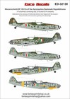 Euro Decals Messerschmitt BF109G 1:3 2 Maßstab Aufkleber Übertragungen ED-32130