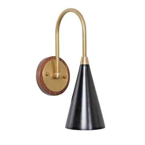 Mid Century Sputnik Wall Sconces (Pair) – Brass Finish, Modern Wall Lamps - Picture 1 of 7