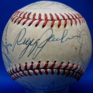 1979 New York Yankees Team Signed Autographed Baseball Real & Clubhouse DBB 1122 - Picture 1 of 6