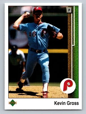 Kevin Gross 1989 Upper Deck #31 Philadelphia Phillies - Image 1 of 2