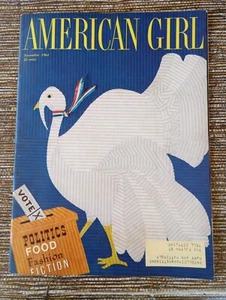 American Girl Magazin November 1964 High School Politik Film Spotlight JFK - Bild 1 von 8