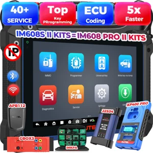 Autel MaxiIM IM608S II IM608 PRO II Full Kits Key Programming ECU Coding Scanner - Foto 1 di 19