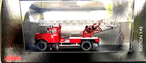 SCHUCO - 03461 - BORGWARD B2500 SWIVEL METZ DL14 TURNING LADDER - MINT - Picture 1 of 17