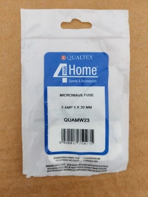 Qualtex Microwave Fuse 5a 5x20mm, QUAMW23 - Image 1 of 2