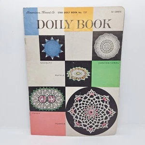 Vintage American Thread Co. Star Doily Book #137 Doily Book Crochet Patterns - Picture 1 of 2