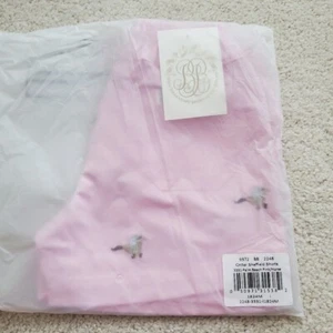 Nuevo con etiquetas Pantalones Cortos The Beaufort Bonnet Company Critter Sheffield Rosa Caballo talla 18-24m - Imagen 1 de 8