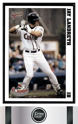 Jay Landreth 1999 Multi-Ad Williamsport Crosscutters #12 Pirates - Image 1 of 2