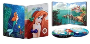 The Little Mermaid SteelBook 30th Anniversary 4KUltraHD Disney Rare Collectible - Picture 1 of 1