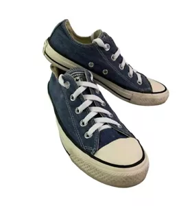 Converse All Star Blue Jean Denim Schuhe Low Top Sneaker Damen 6 Herren 4 - Bild 1 von 13