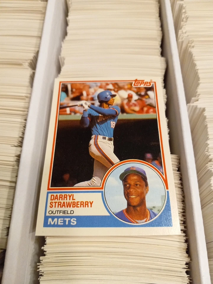 1983 Topps Traded Baseball Card Singles - Create Own Lot - Image 1 of 1