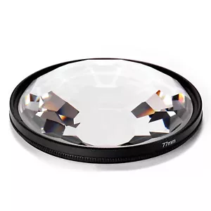 77mm Prisma Split Kaleidoskop Filter Glas Spezialeffekte Fotografie Objektiv J3N1 - Bild 1 von 11