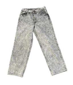 Vintage Levi's 701-5756 Student Herren 27 x 23,5 grau Acid Wash Jeans Made in USA - Bild 1 von 6