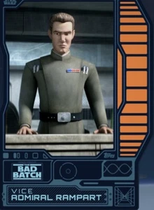 [DIGITAL] Topps Star Wars - Vice Admiral Rampart - Base 23 S2 Tier 5 Orange - Picture 1 of 1