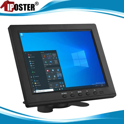 8" AUDIO LCD Color Display Monitor HDMI VGA BNC AV For PC CCTV DVR Backup Camera - Image 1 of 4