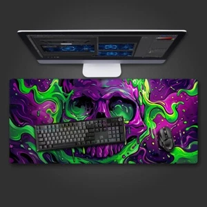 Desk Pad, Office Desk Mat 35.4" ×15.7" Large Gaming Mouse Pad Extended Desk Mat - Picture 1 of 5