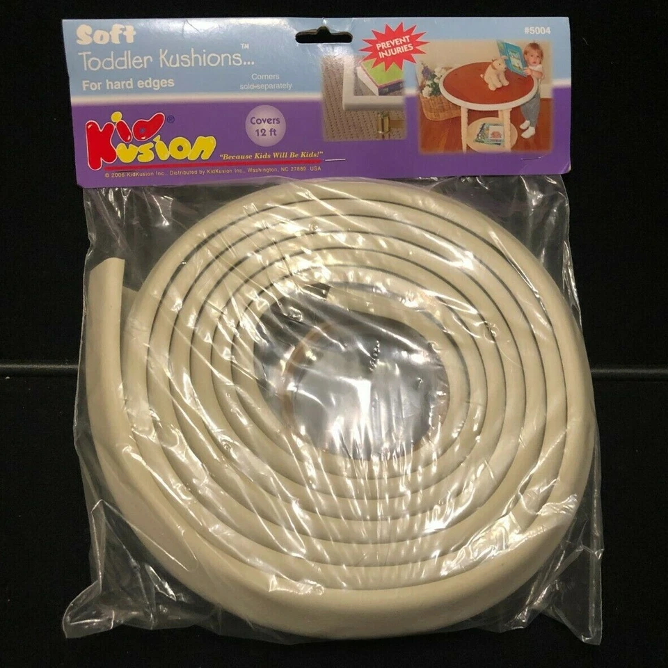 Cojín KidKusion Edge Off White 12 pies seguridad bebé niño Foto 1 de 4