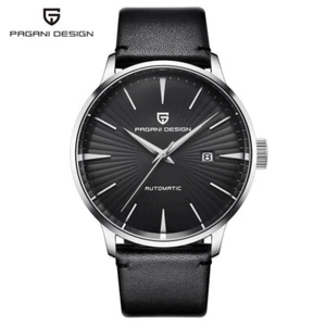 Reloj Pulsera Mecánico Automático Gaviota 2813 Para Hombre Marca Top PAGANI DESIGN Fecha - Imagen 1 de 8