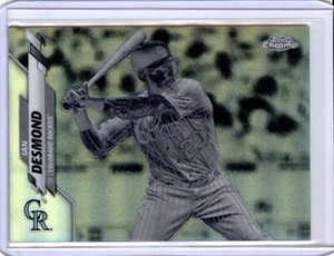2020 Topps Chrome Negative Refractors #36 Ian Desmond - Picture 1 of 1