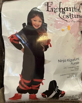 Disfraz de mono de una pieza Ninja Kigarumi para niños Foto 1 de 4