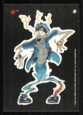 1989 Topps Ghostbusters II Stickers #5 Scoleri Ghost 1