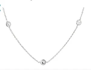 Bella Luce White Cubic Zirconia Rhodium Over Sterling Silver Necklace 11.85ctw - Picture 1 of 6