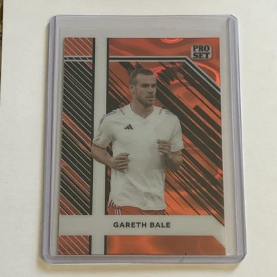 Gareth Bale Orange Lava 2024 Leaf Soccer 1/1 Pre Production Proof - Image 1 of 2