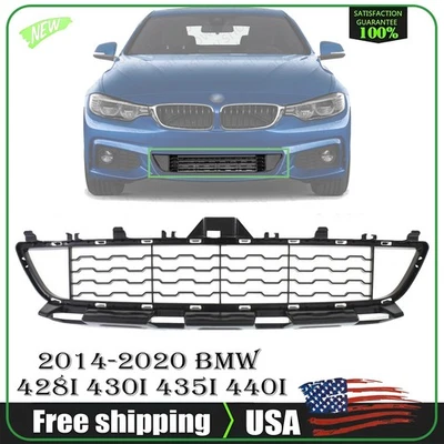 NEW Front Bumper Grille Center For 2014-2020 BMW 428i 430i 435i 440i Foto 1 de 4