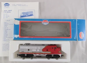 Model Power HO #6601 Santa Fe F9 Dual Drive Diesel Engine #286 TESTED, w/Box - Picture 1 of 10