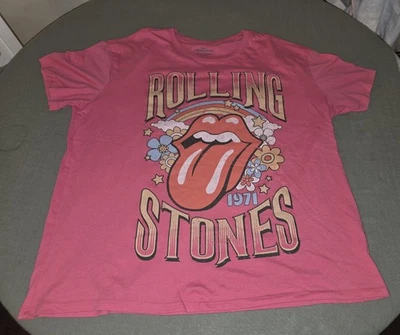 Women's Rolling Stones 1971 UK Tour Tshirt Size XL (2025) NOT VINTAGE! - Image 1 of 4