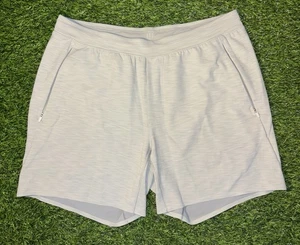 Lululemon Balancer Shorts Herren Large 6" Everlux meliert grau GUC Yoga Fitnessstudio - Bild 1 von 5
