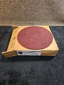 (QTY10) Virginia Abrasives Floor Maintenance Pads 16" Thin Line Dual Center Hole - Picture 1 of 8