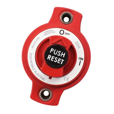 Mini disyuntor de montaje en panel Egis 20A 4701-20 UPC 850053879340 Foto 1 de 4