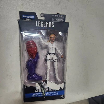 Figura Capitán América Sharon Carter Serie Marvel Legends, Calavera Roja BAF H76 Foto 1 de 2