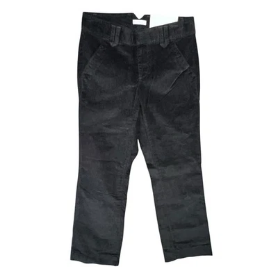 Dockers Pants 2S Black Corduroy Stretch Pockets Mid Rise Classic Minimalist NEW - Image 1 of 4